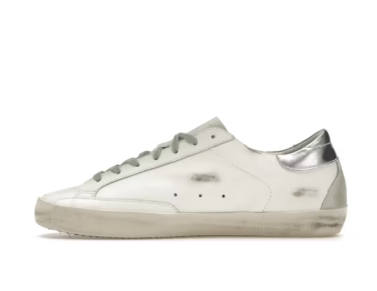 GG shoes Silver