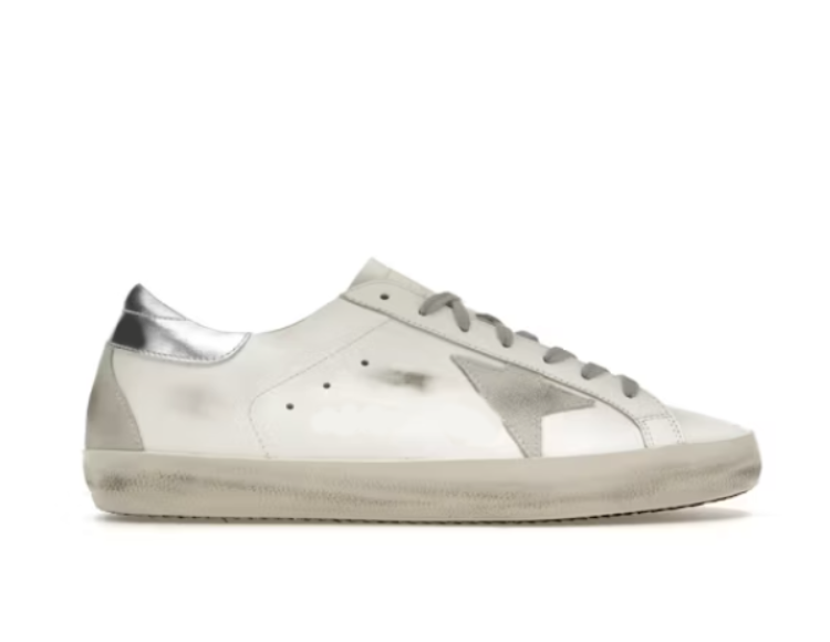 GG shoes Silver