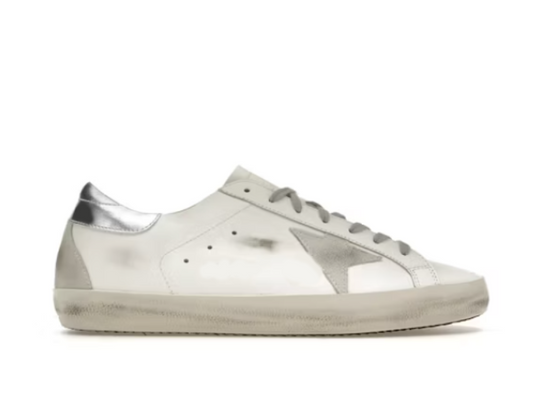GG shoes Silver