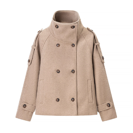 Woolen Jacket Camel