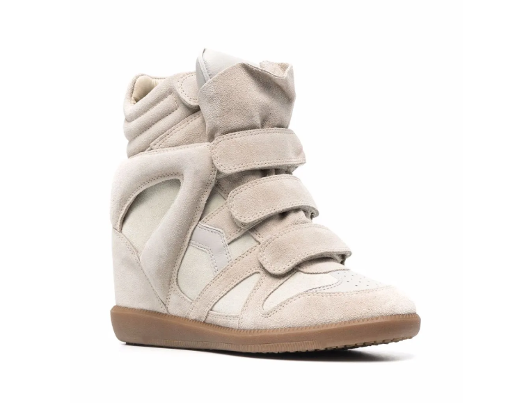 Sneakers High-Top ISM Beige
