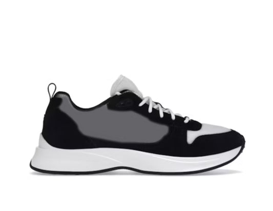 Running Sneakers D25 Black and White