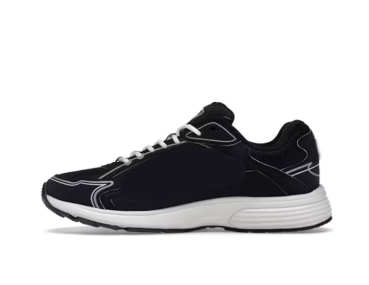 Running Sneakers D30 Black and White