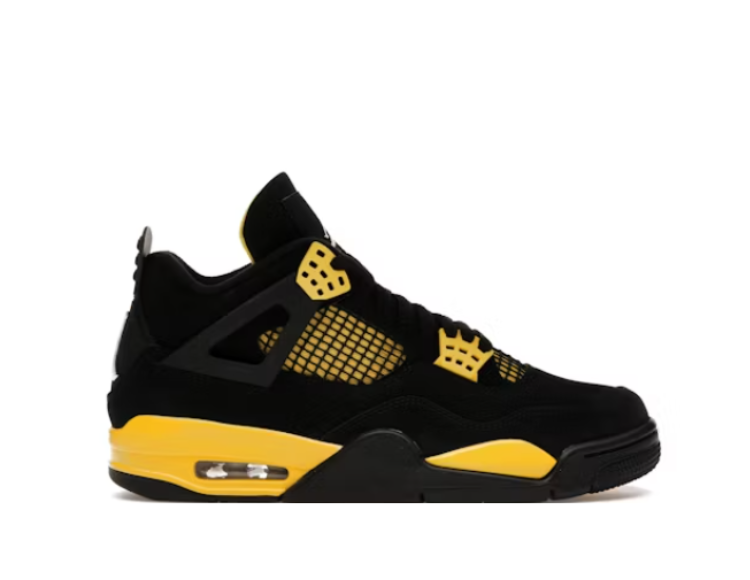 Basketball Shoes J4 black/yellow