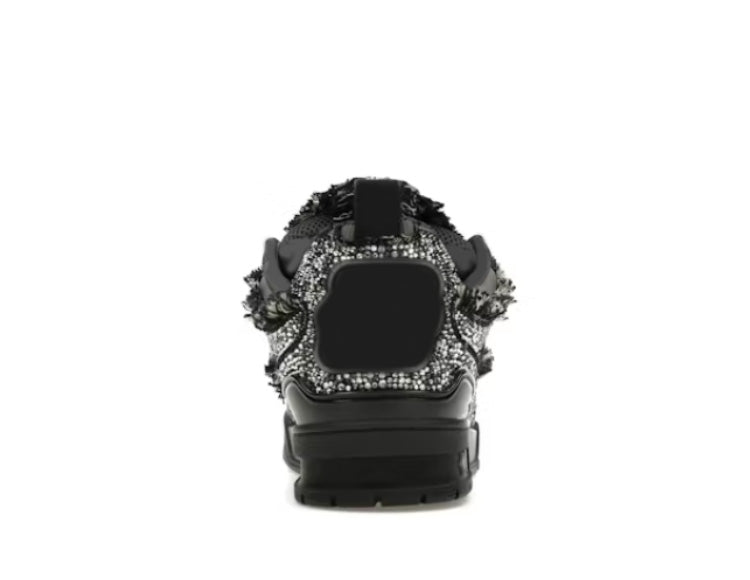 Sneakers Skate Black with glitter stones